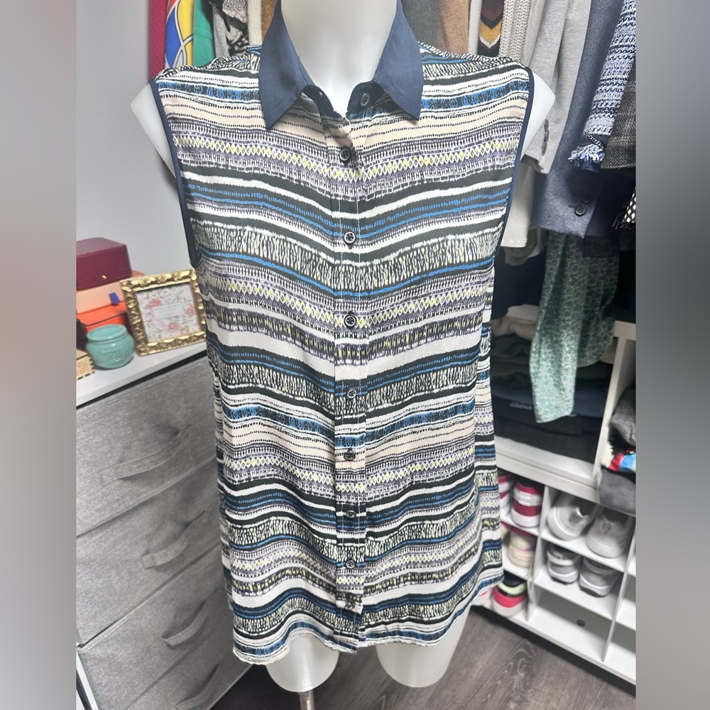Yigal Azrouel silk button down blouse
